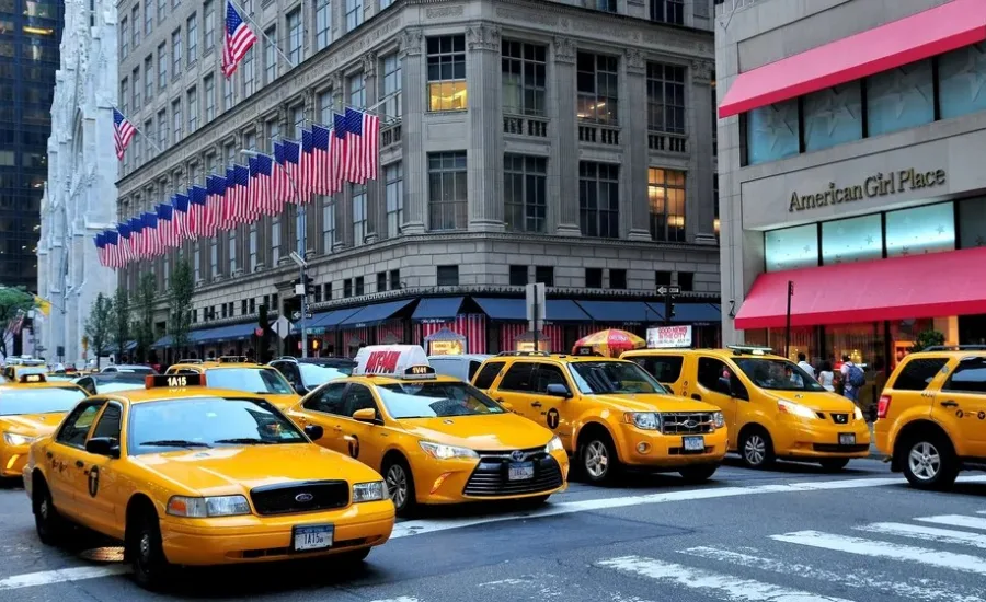 Mit dem Taxi durch New York reisen