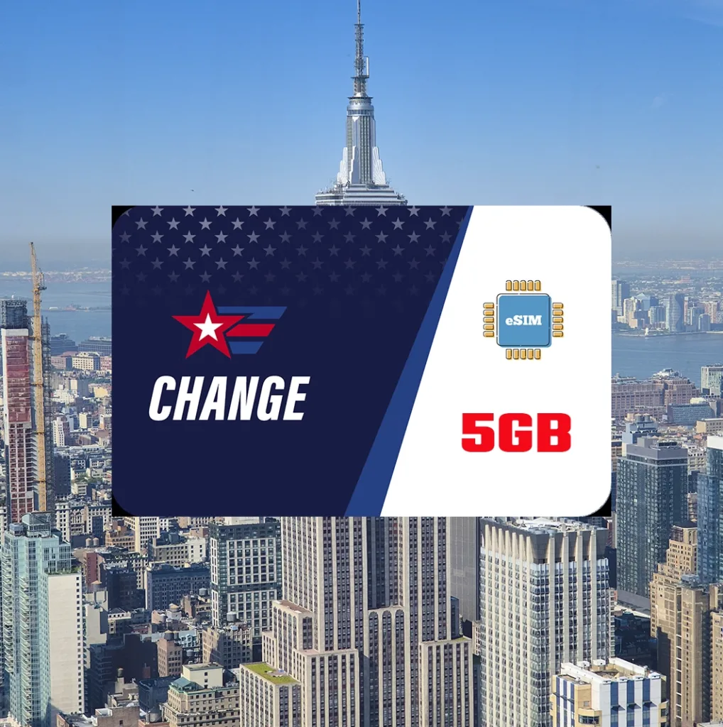 Internet in New York, eSIM-airalo-5GB