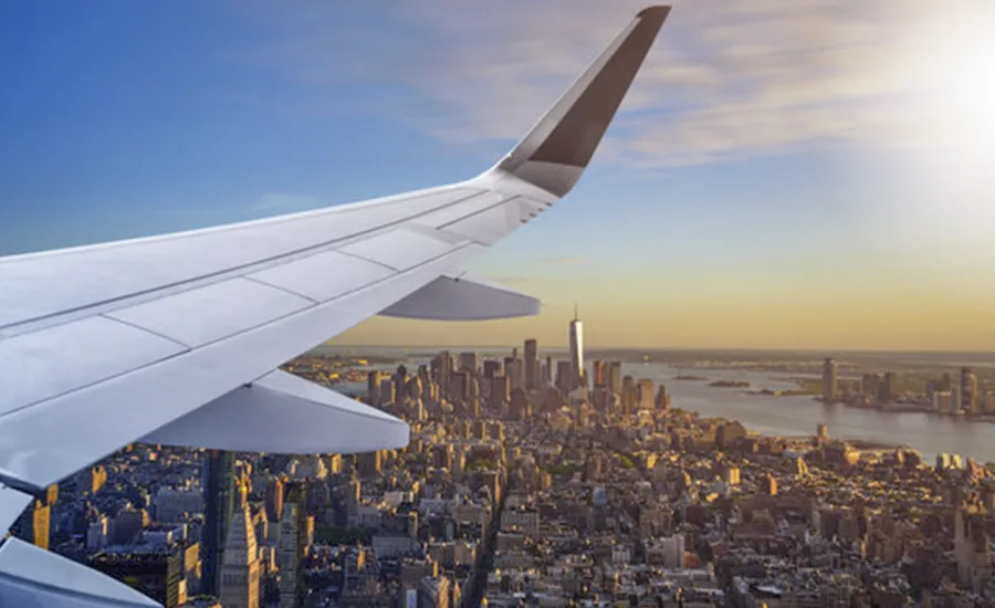 Vliegen naar New York