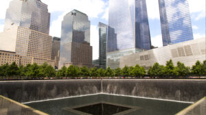 9/11 Memorial monument in New York