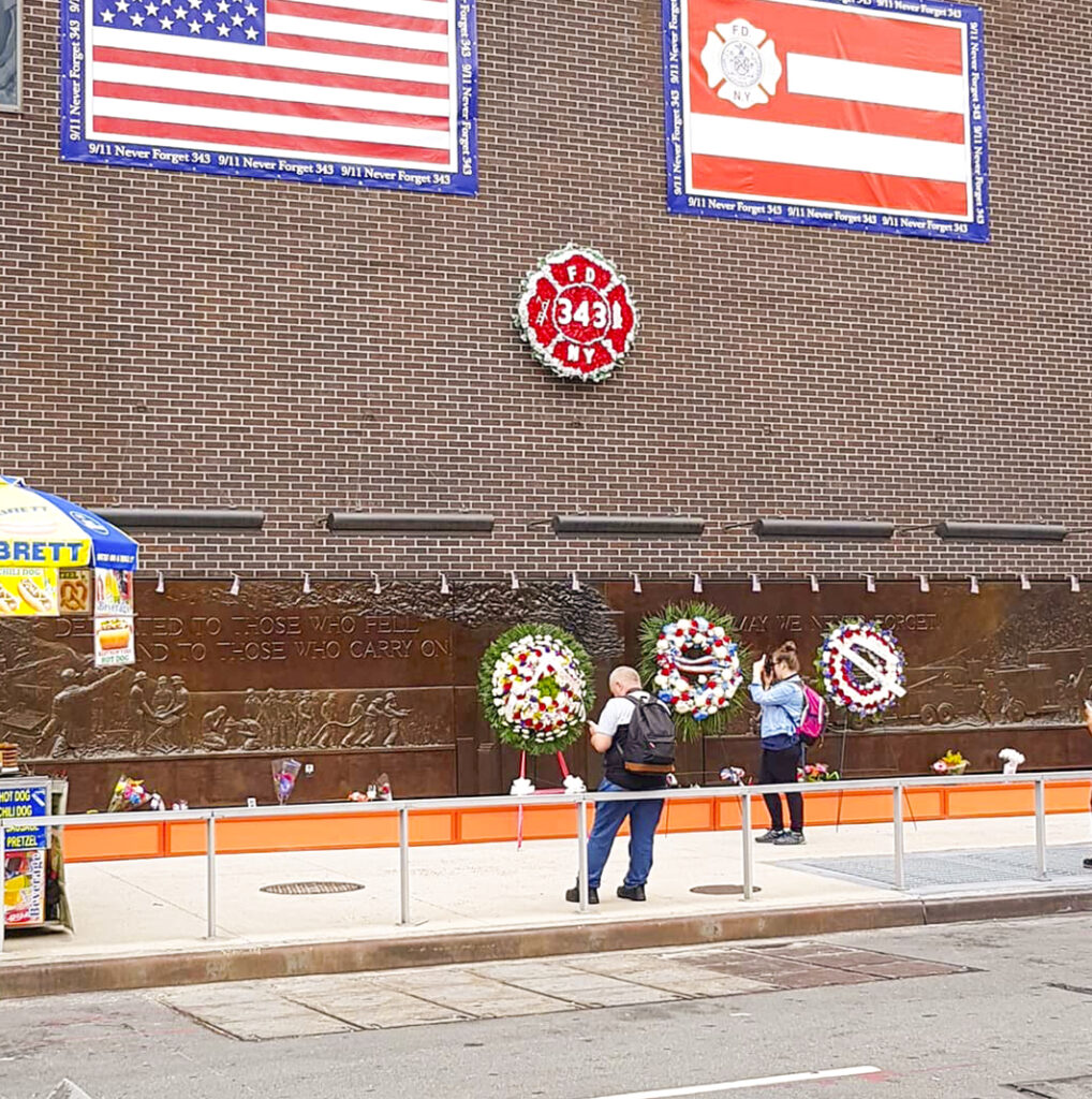 FDNY Memorial Wall NY 9/11 Museum in New York: