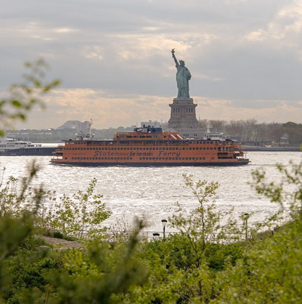 staten Island ferry-Vrijheidsbeeld Lady Liberty