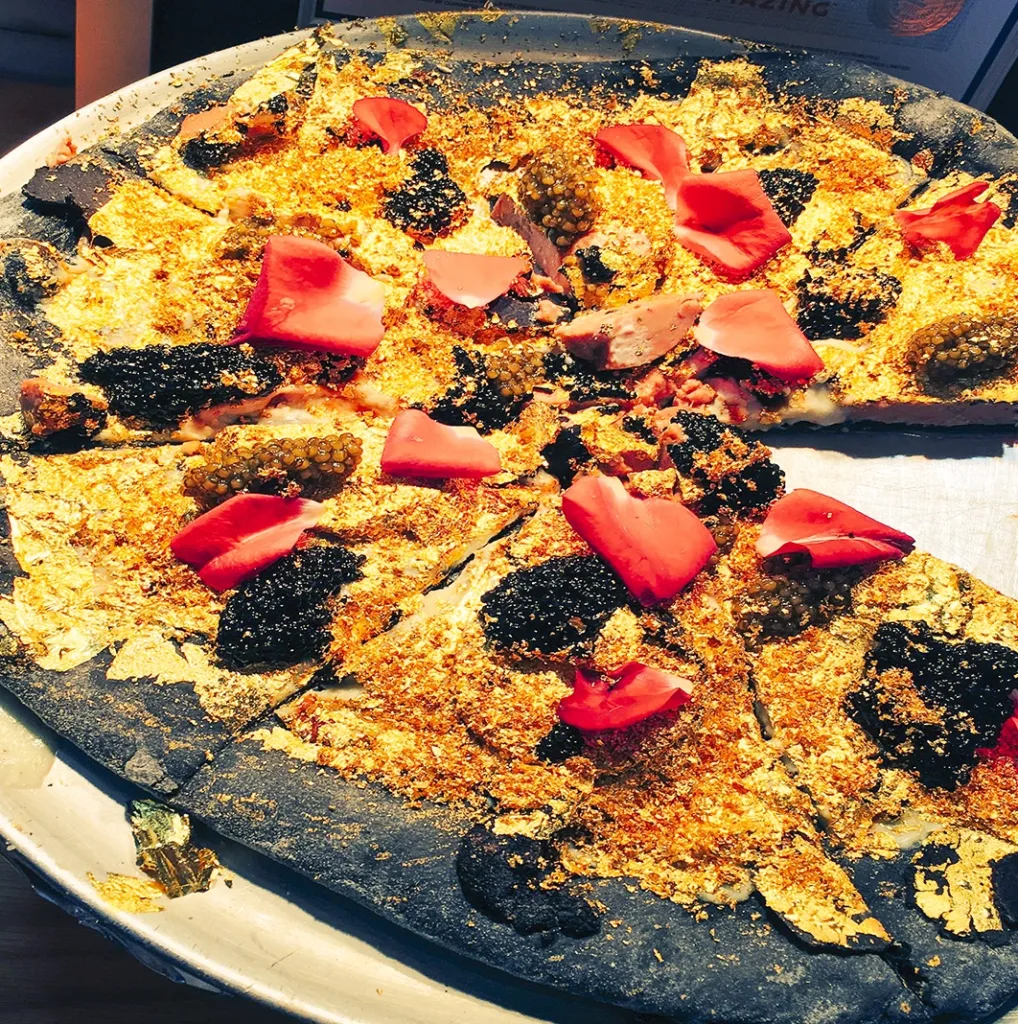 De duurste pizza van New York