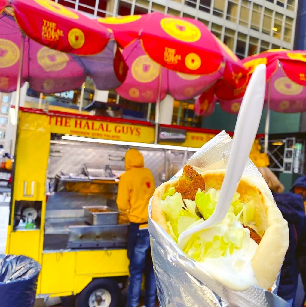 Halal Guys food trucks in New york