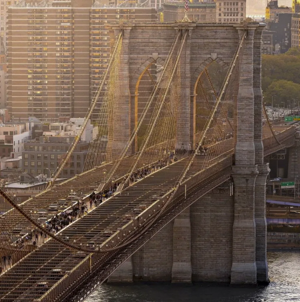 The Brooklyn Bridge New York