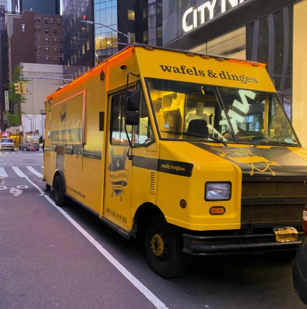 Wafels & Dinges Food truck New York