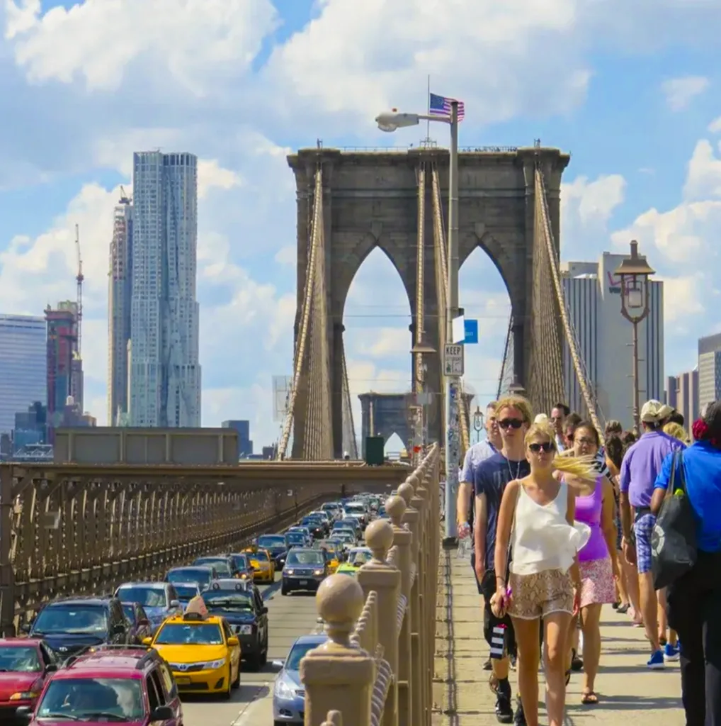 wandelen Brooklyn Bridge