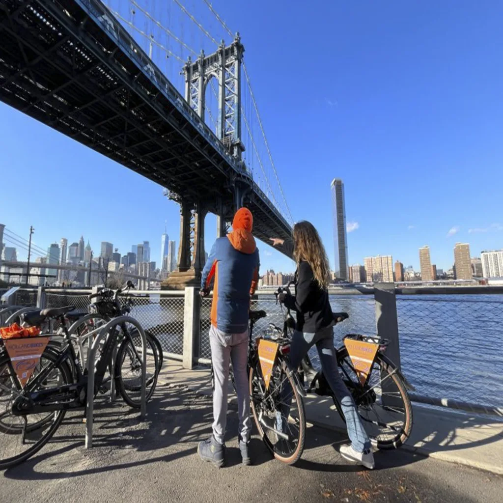 Downtown Fietstours NYC bicycle tours in New york Fahrradtouren in New York