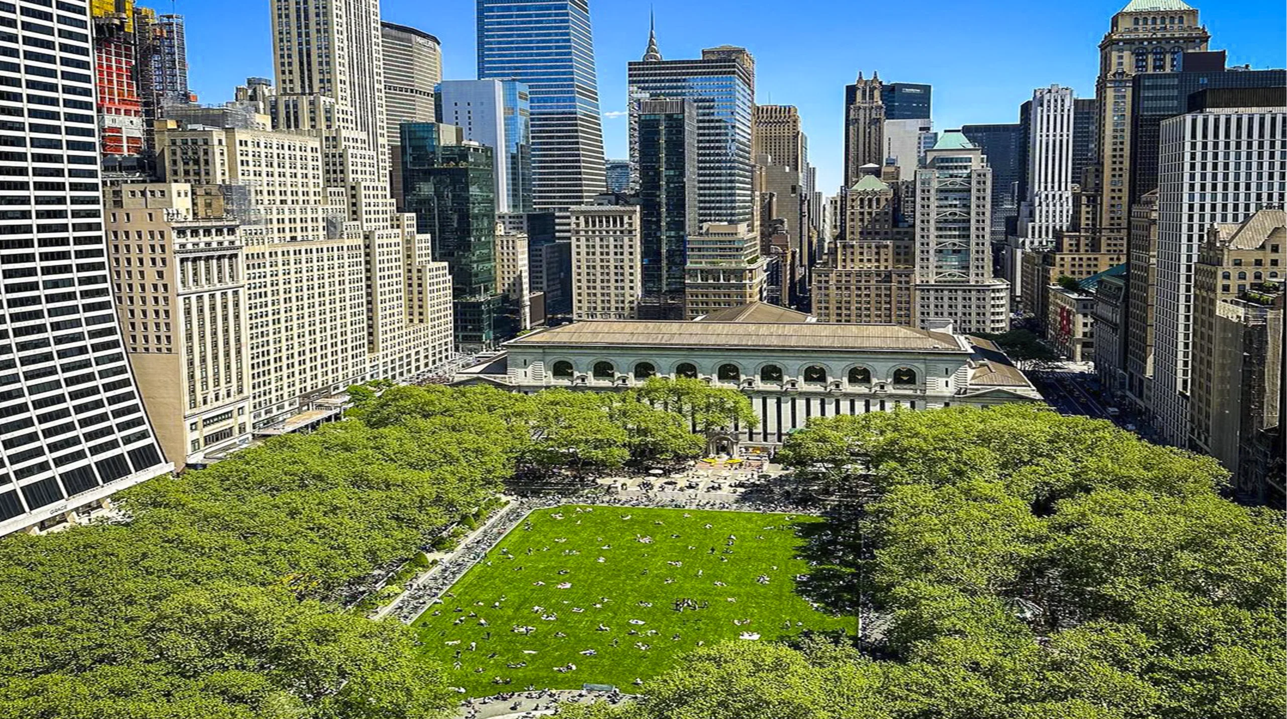 Bryant Park in New York NYC parken in New York parks in New York 42nd Street