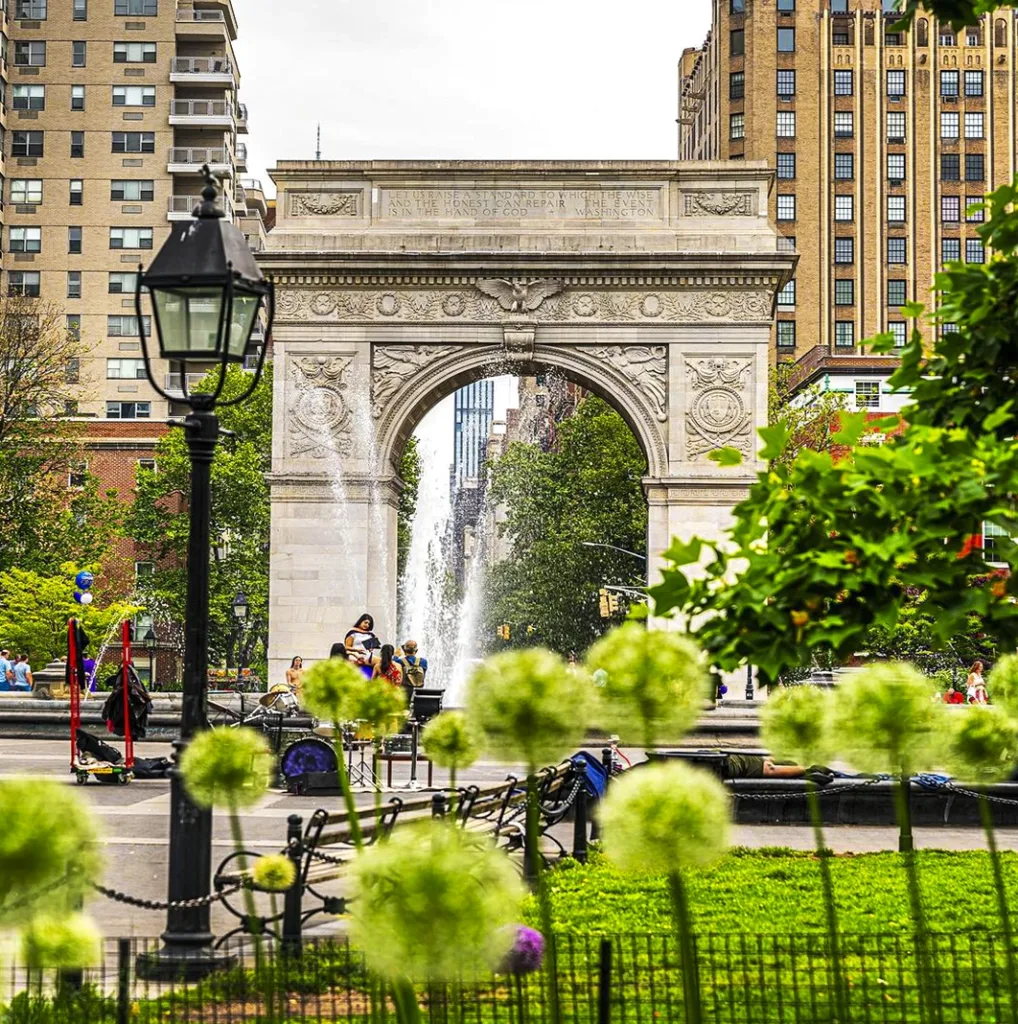 Washington Square Arch Washington Square Park new York NYC