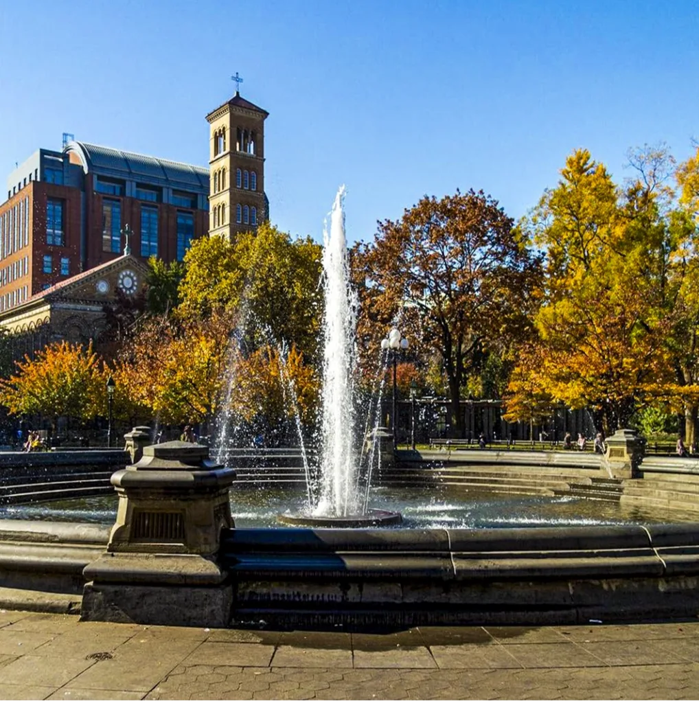 Washington Square-fontein