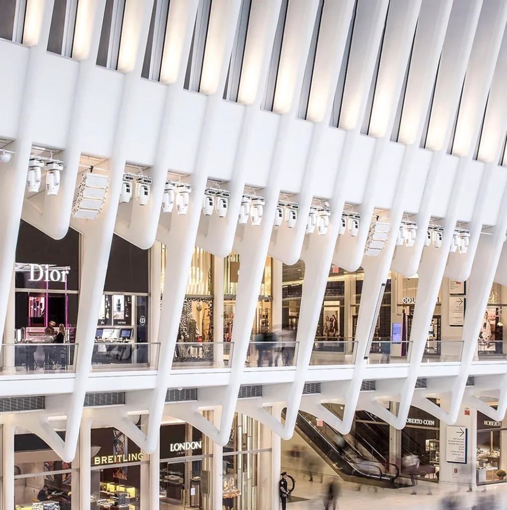 Westfield World Trade Center Shoppingmall oculus Tribeca NYC