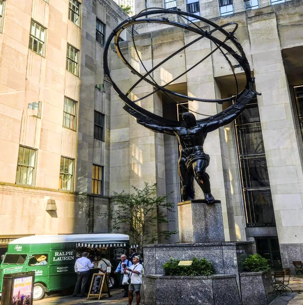 Rockefeller center in New York