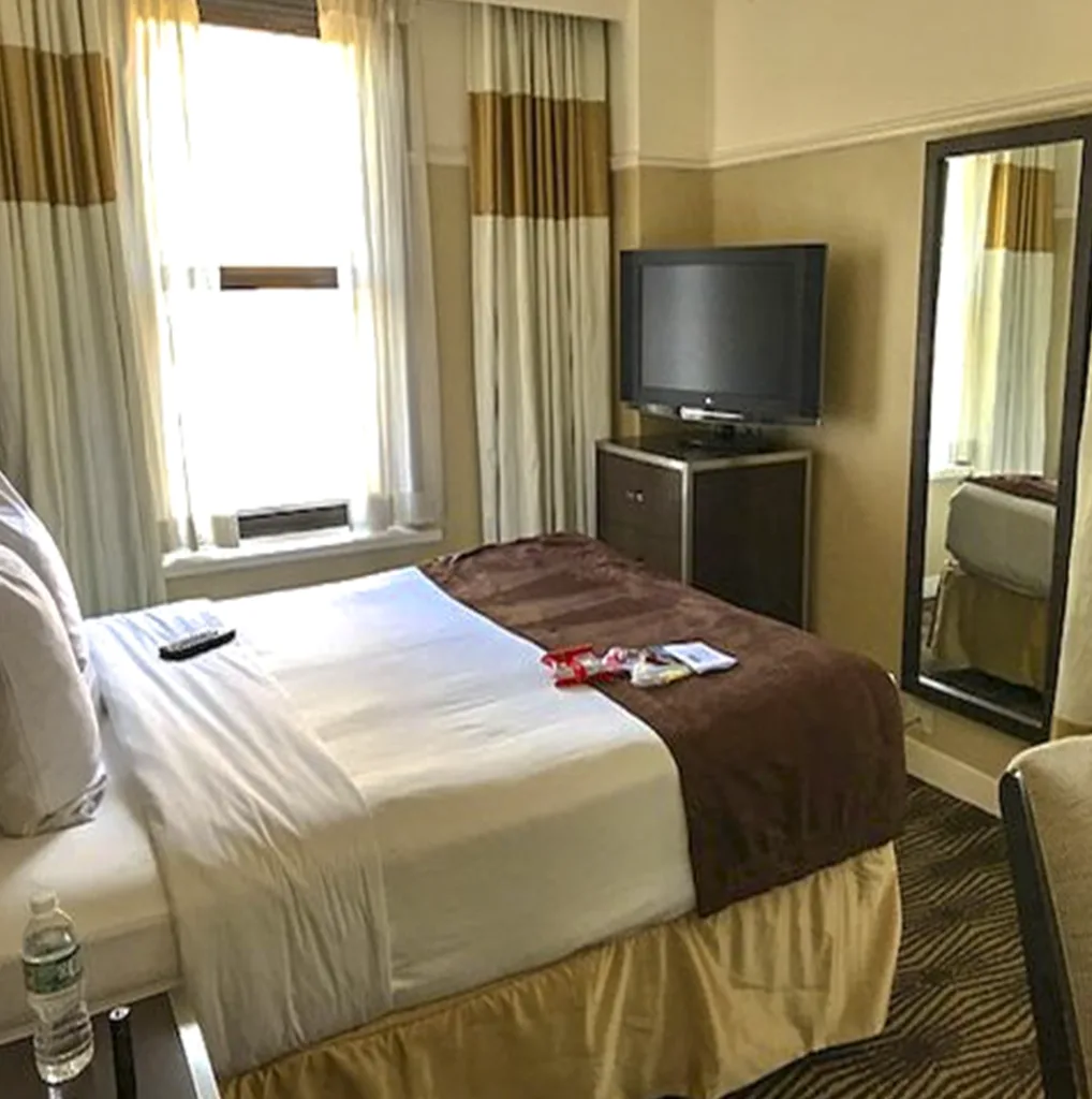 Hotelr oom The New Yorker in Manhattan