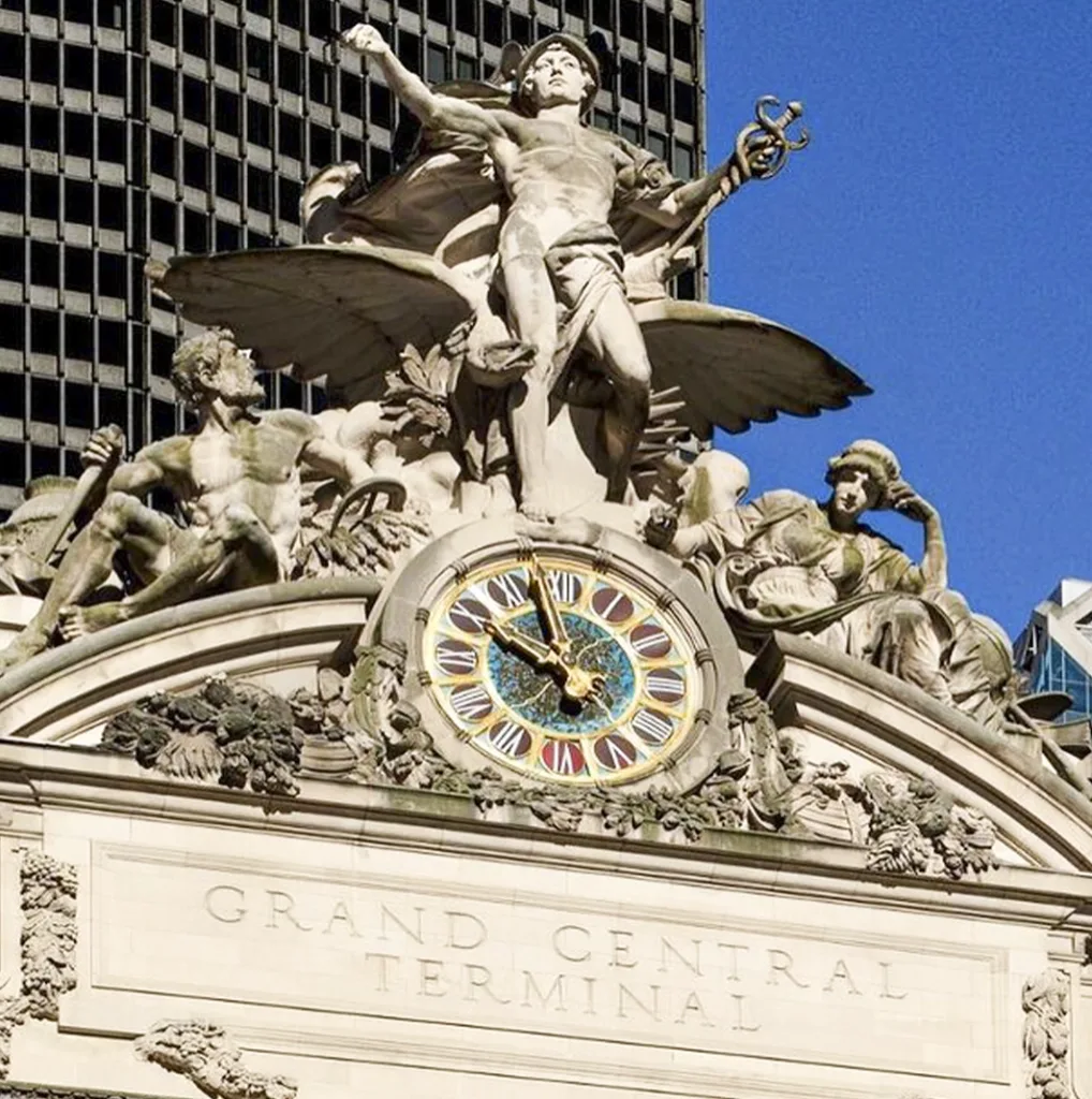 Tiffany Clock Grand Central terminal