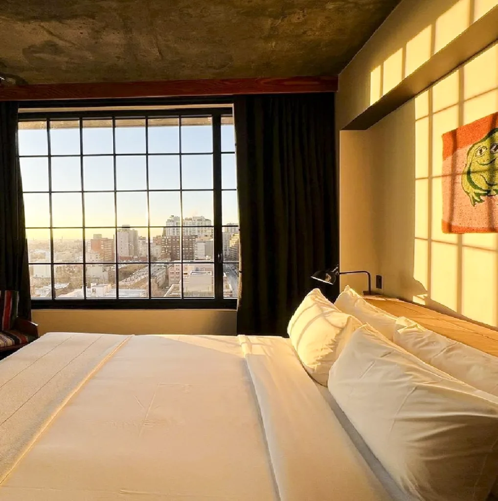 hotel room Ace Hotel in Brooklyn