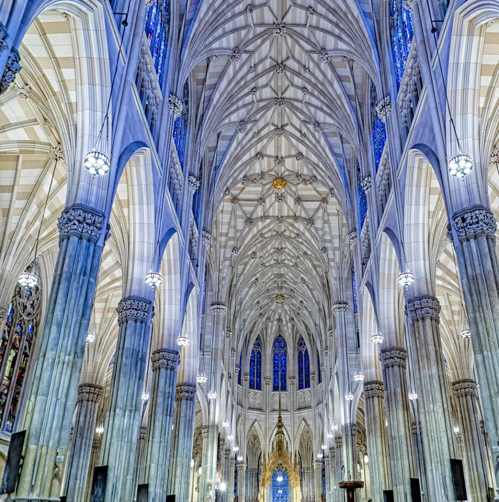 st patrick’s cathedral-inside-roof