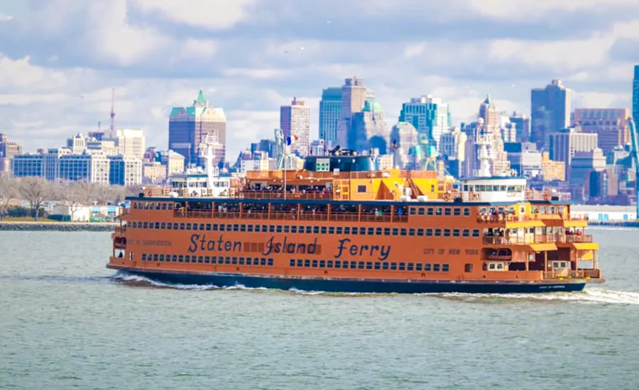 Staten-Island-Fähre:, Ausflug mit Kindern, Reisen durch New York