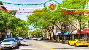Arthur Avenue in Little Italy in der Bronx