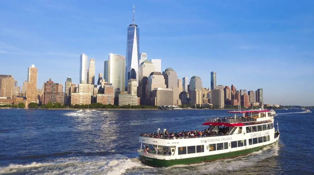 Cruise in New york boottocht in New york Kreuzfahrten in New York