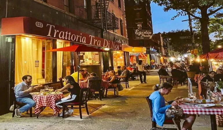 Arthur Avenue in Little Italy in der Bronx