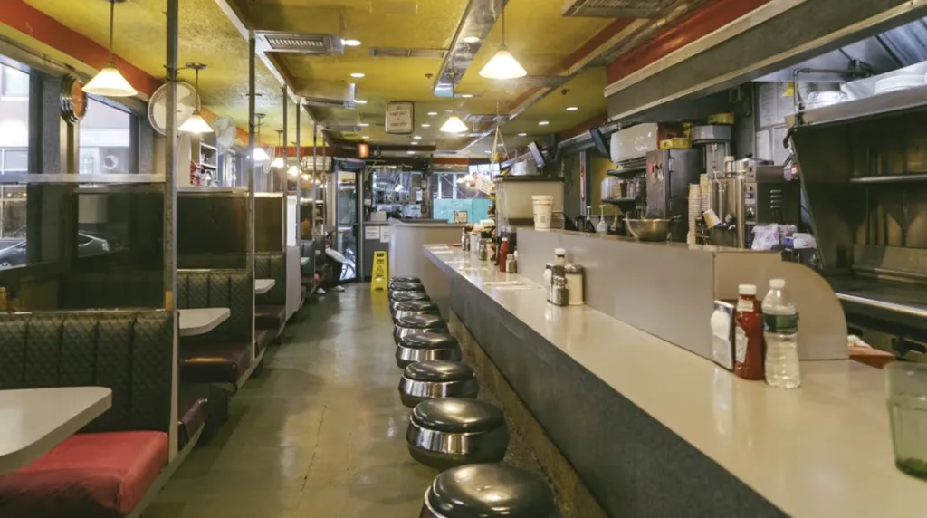Pearl Diner in new York
ontbijten in New York