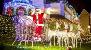 Die Dyker Heights Christmas Lights Tour kommt zu Weihnachten nach New York