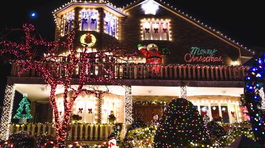 Dyker Heights Met kerst naar New York Kerst in New York Weihnachten in New York Christmas in New York