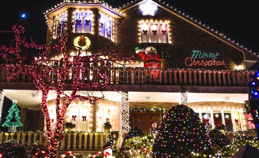 Dyker Heights Met kerst naar New York Kerst in New York Weihnachten in New York Christmas in New York