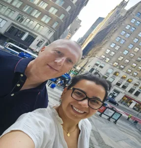 Foto van Edward en Raziye