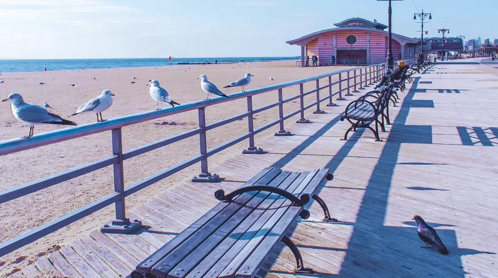 Stranden in New York Beaches in New York Strände in New York Brighton Beach-new york