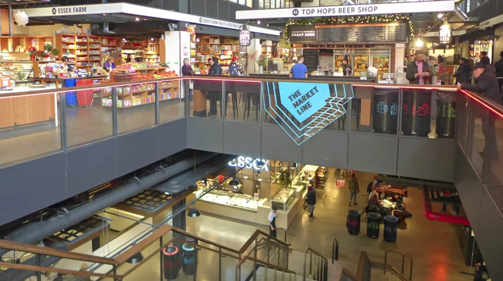 Essex Market (Lower East Side) Food markets eten in New york eating in new york Essen in New York Street-Food-Märkte
