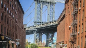 Manhattan Bridge in New York City