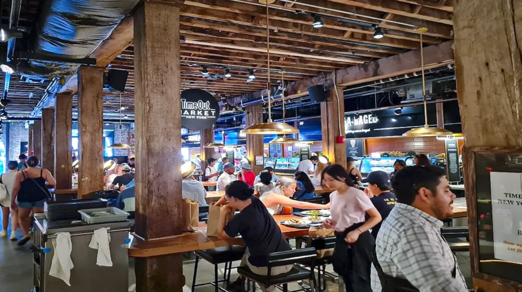 Time Out Market (DUMBO, Brooklyn) Food markets eten in New york eating in new york Essen in New York Street-Food-Märkte