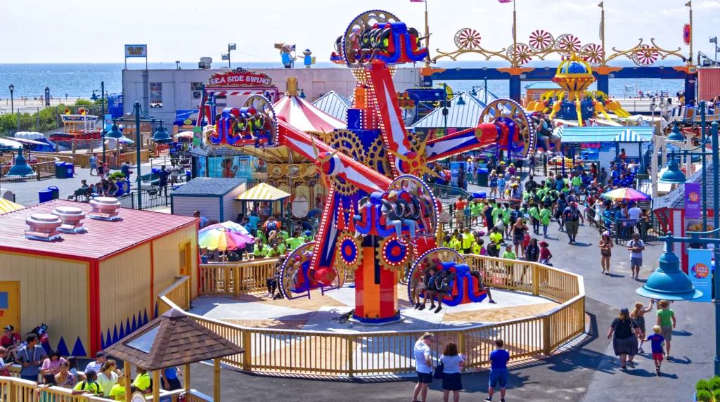 Luna park in New York Coney Island