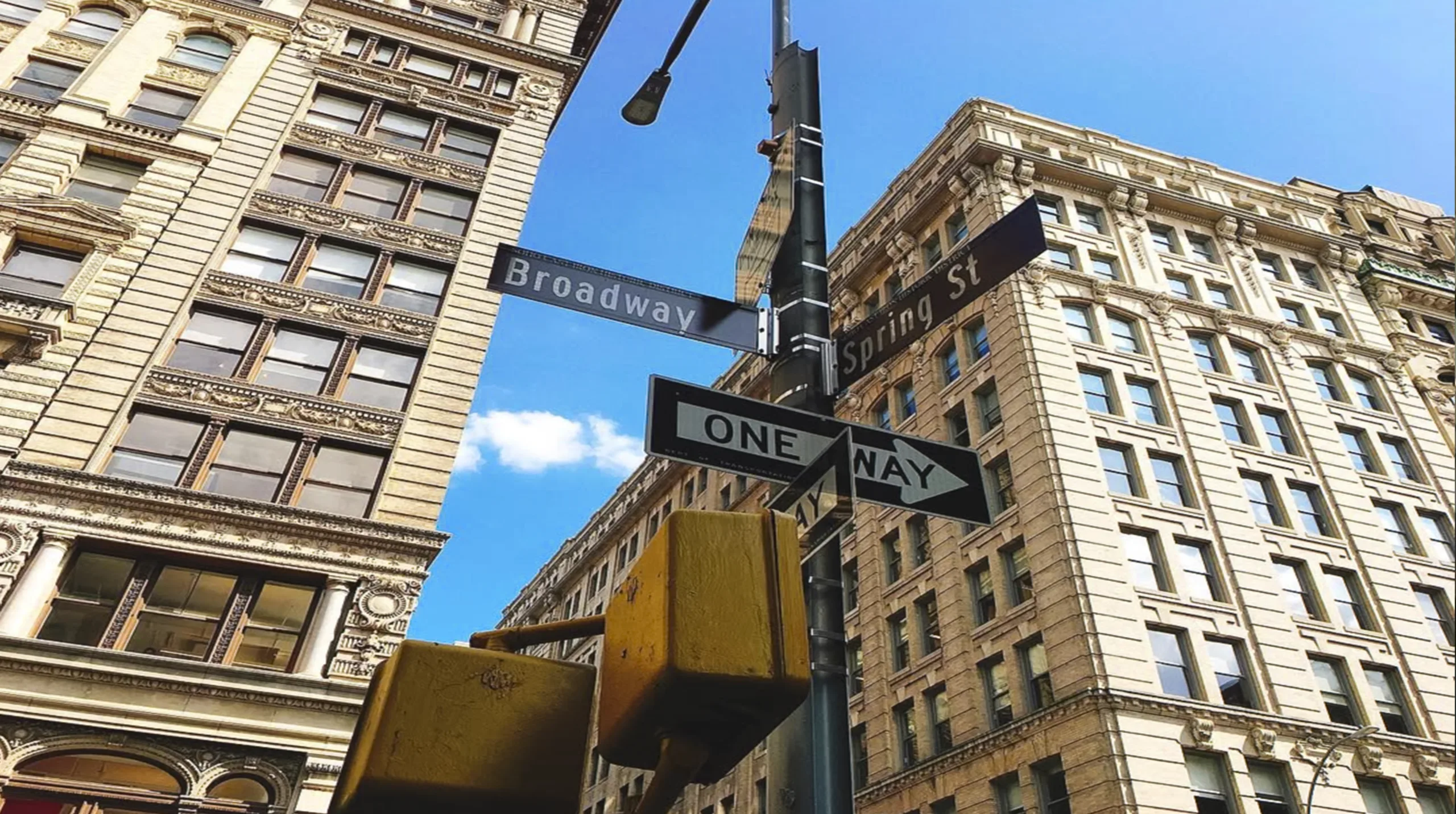 Beroemde straten in New York