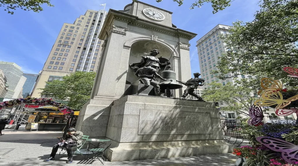 Bennett Clock Monument-Herald Square