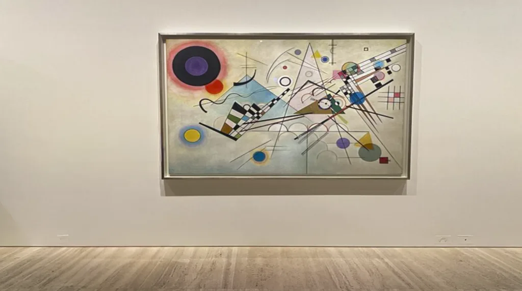 Vasily Kandinsky – Composition 8-Guggenheim Museum-nyc
