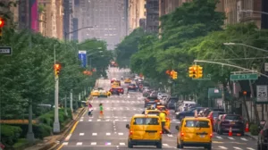 Park Avenue in New York