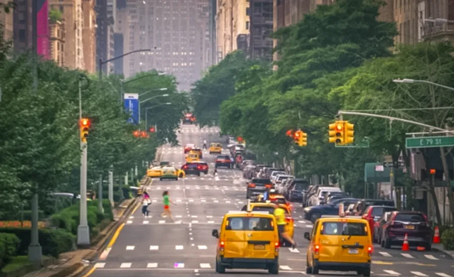 Park Avenue in New York