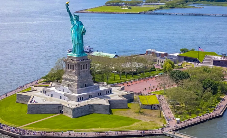 Liberty Island in New York City