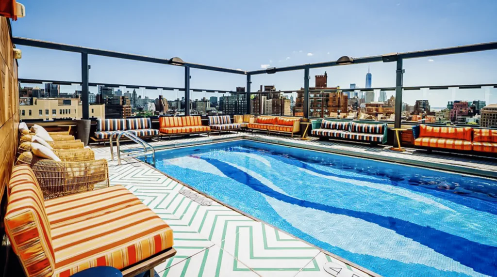 hotels met zwembad in New York