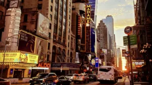 42nd street in New York