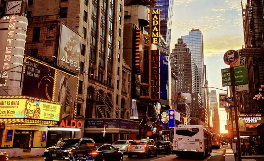 42nd street in New York